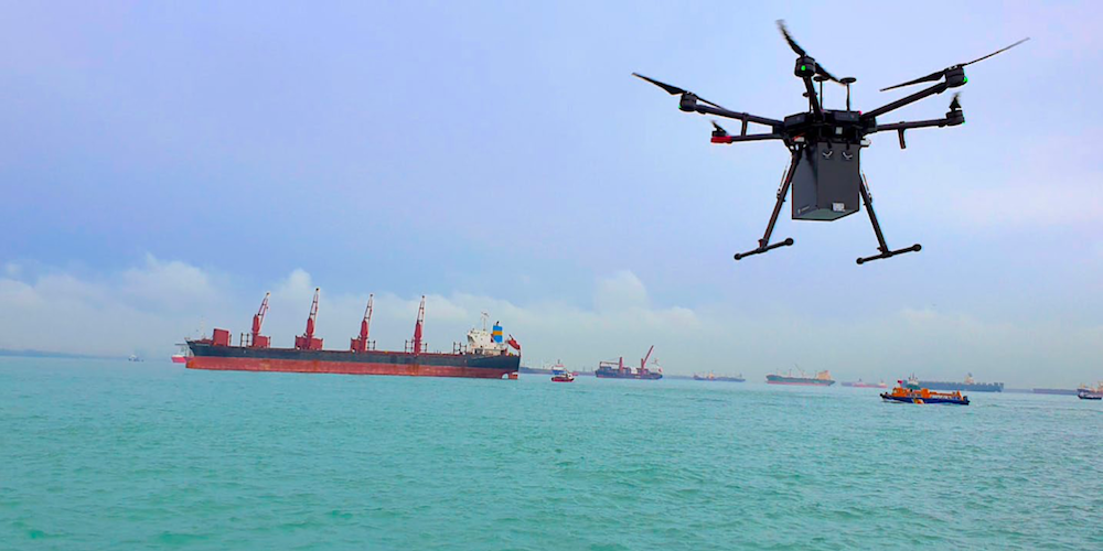 Singapore drone delivery