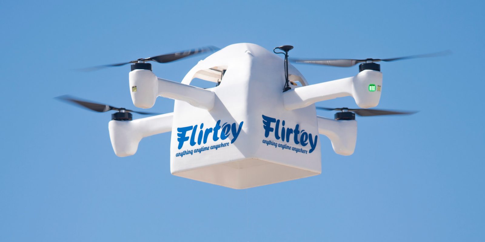 Flirtey drone delivery patent pre-orders production