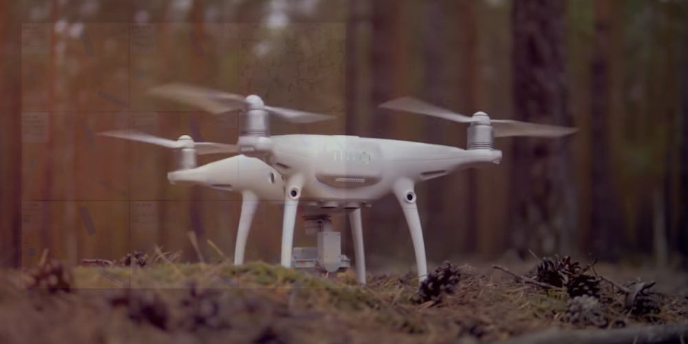 drones detect landmines