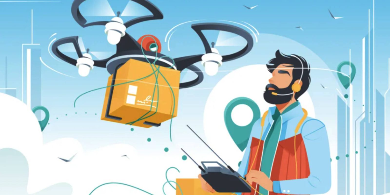 BVLOS drone deliveries India