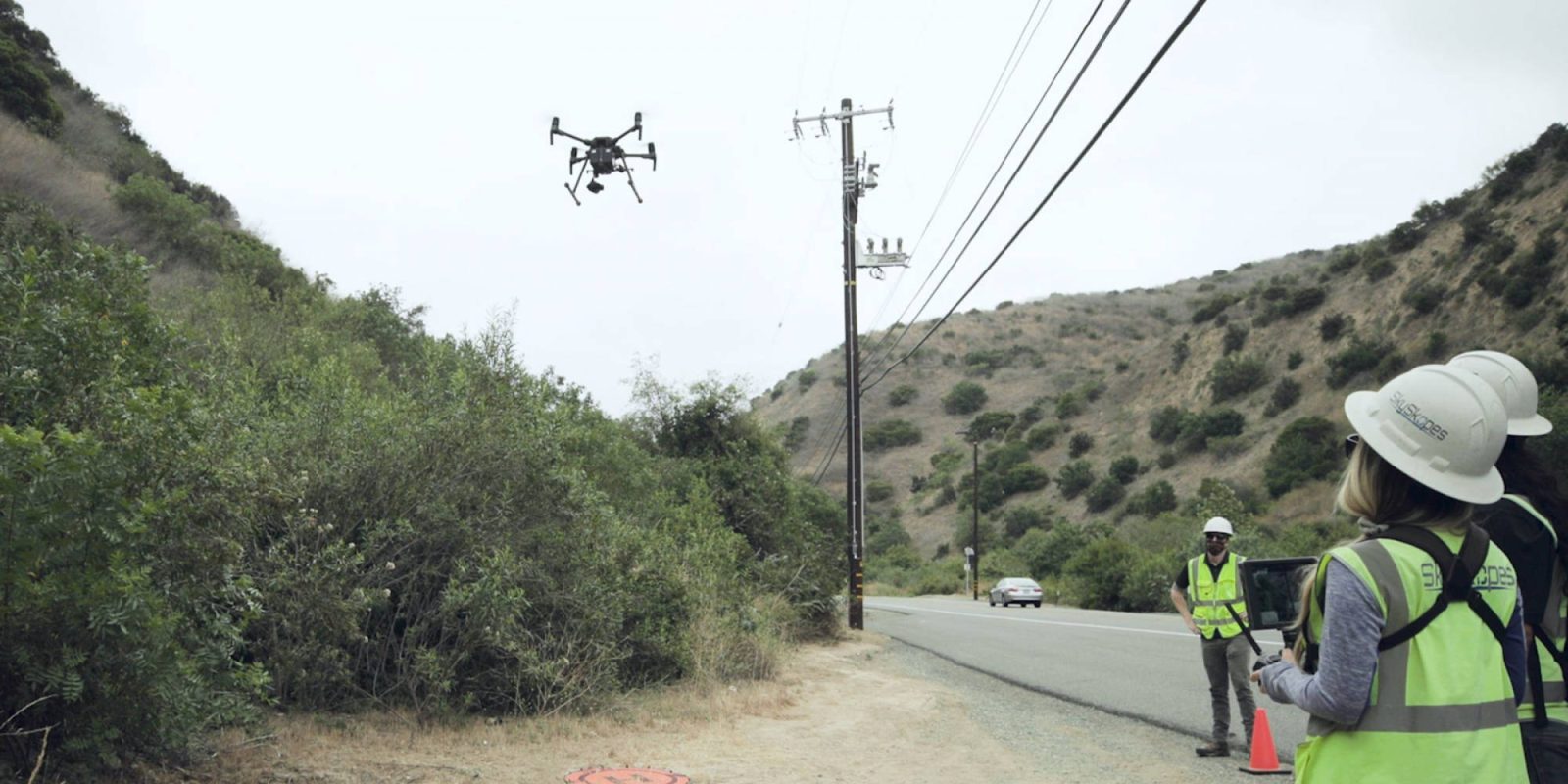 Edison drones to inspect equipment