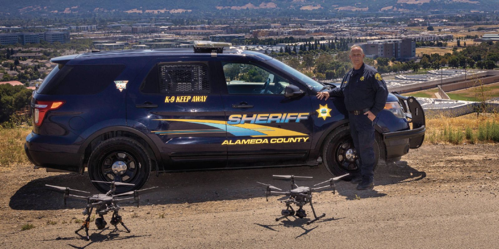 Drone police standoff gunman