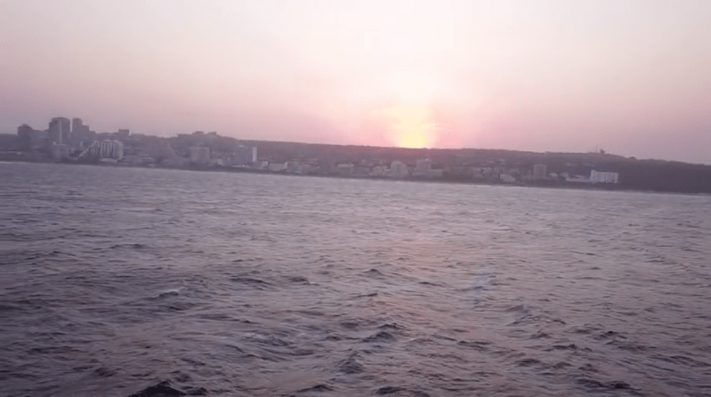 Reddit drone sinks ocean sea