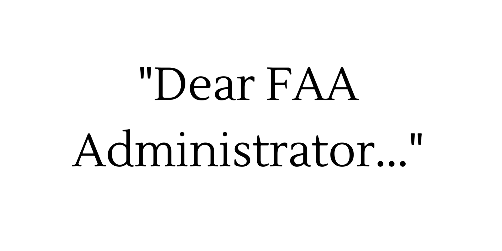 FAA Remote ID