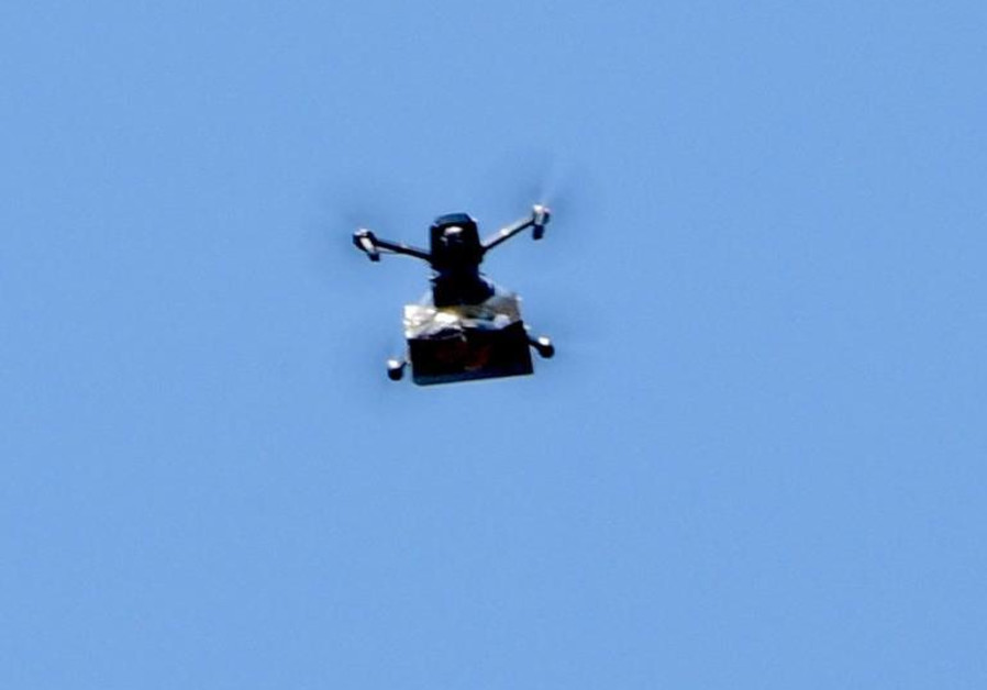 Green drone delivers pot in Israel