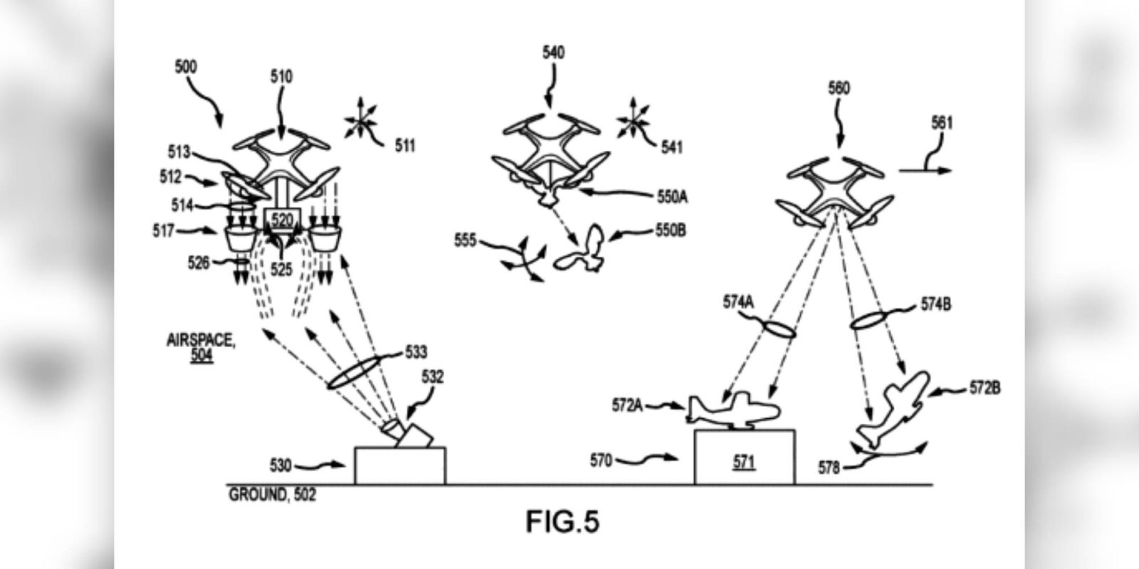 Disney patent drones performances