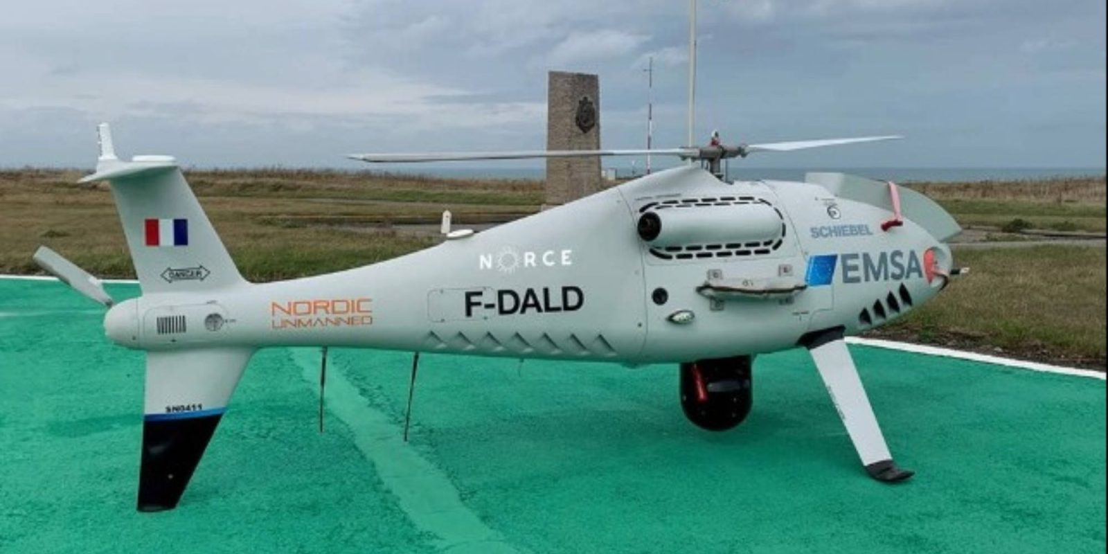 France sulfur sniffing drones