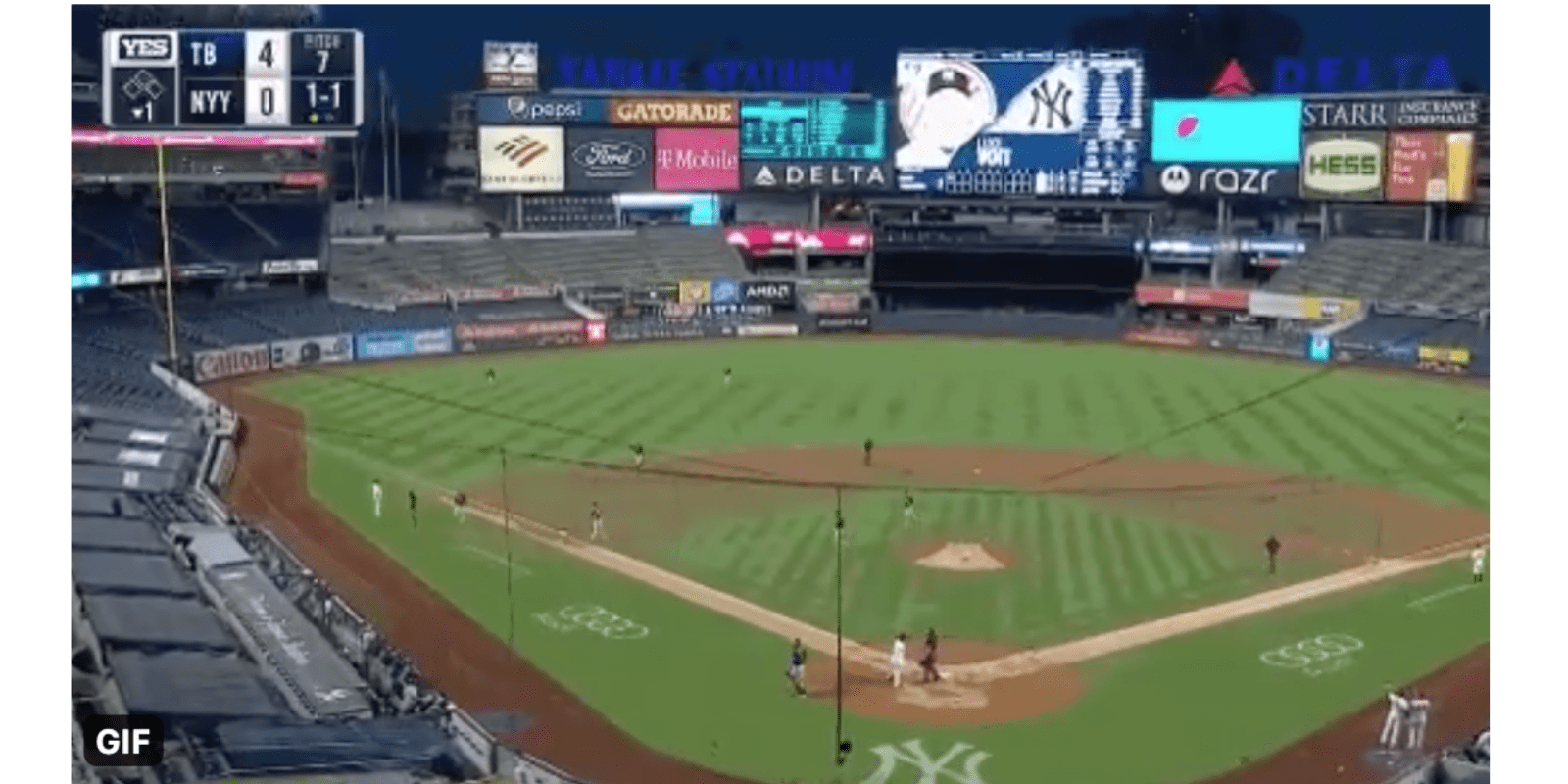 Yankee Stadium drone incursion