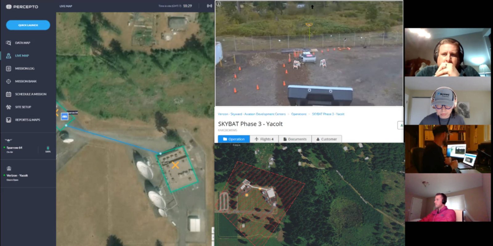 Verizon pilots network-connected drones