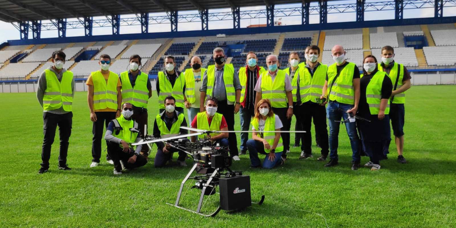 5G drones network connection events