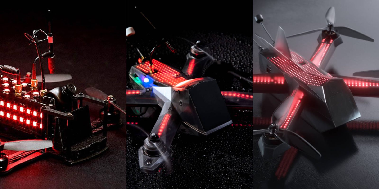 Drone Racing League's racing drones