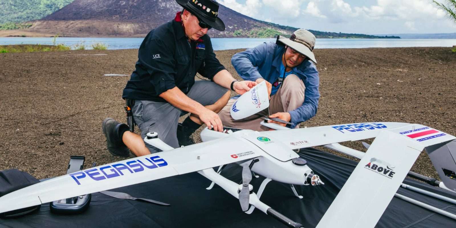 Drones life-saving data volcanoes