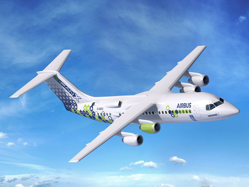 The E-Fan X demonstrator, Airbus's proposed electric hybrid 