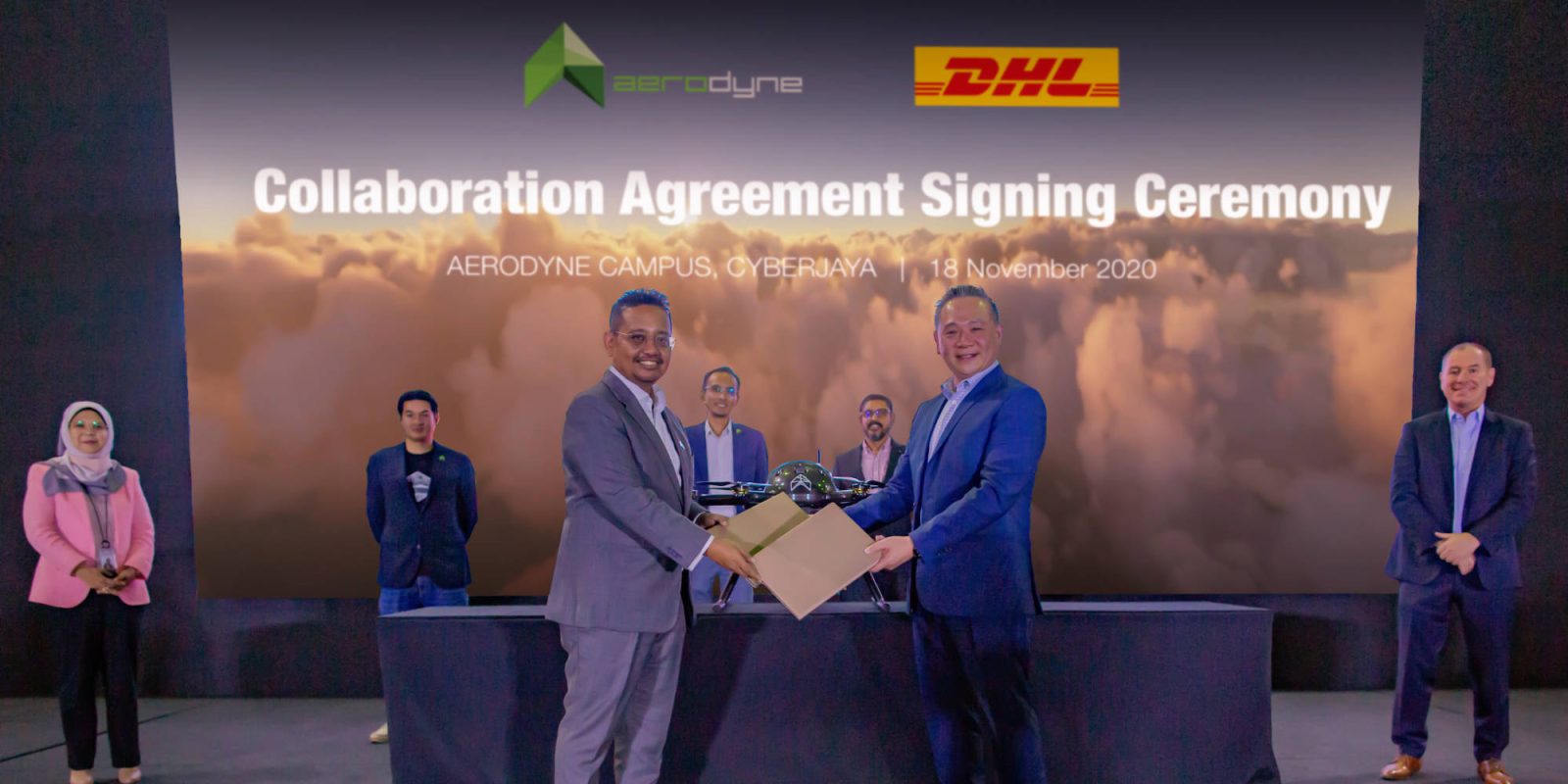 DHL Express Aerodyne drone delivery