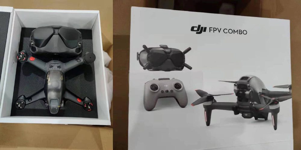 DJI FPV drone leaked