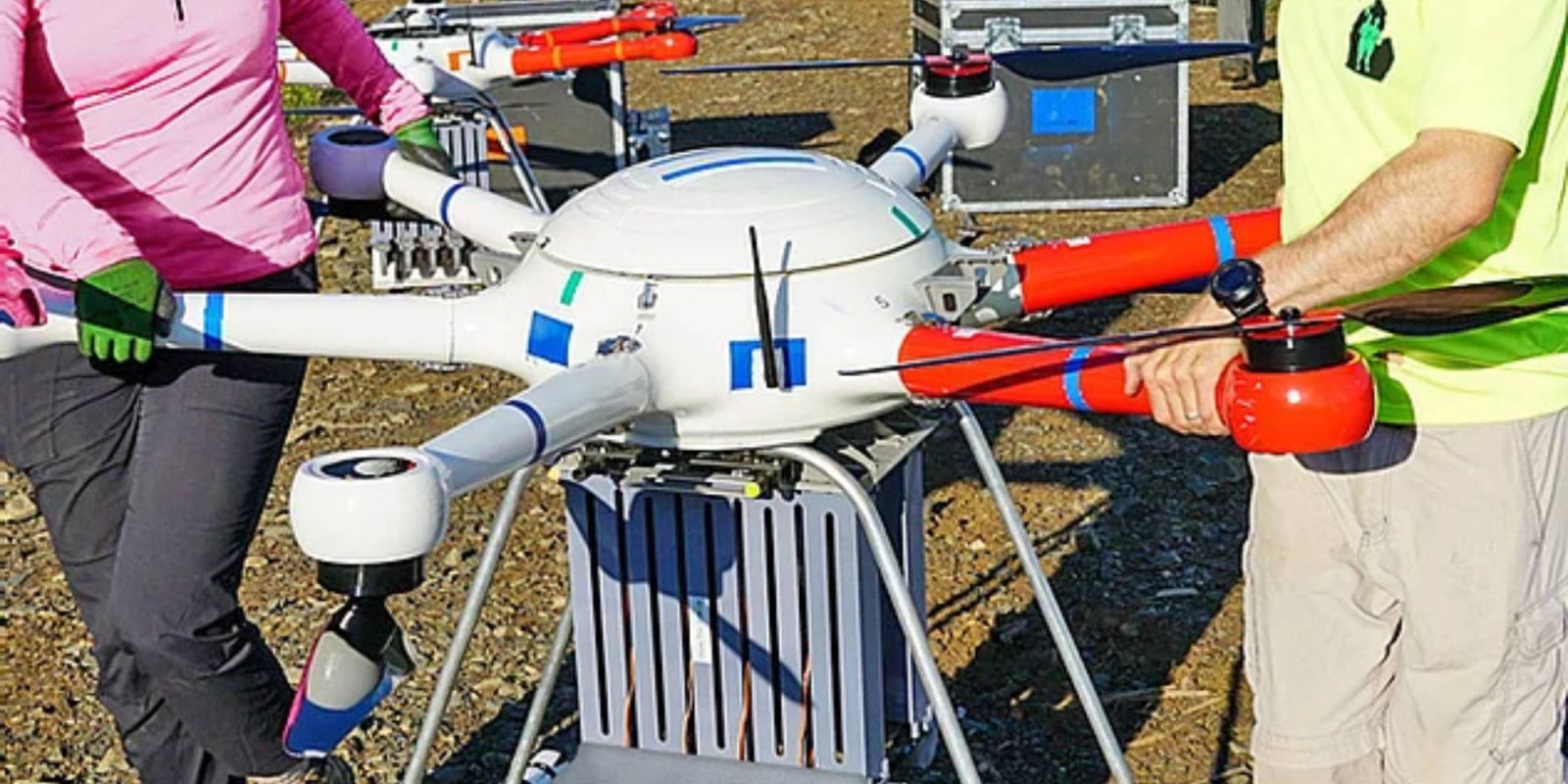DroneSeed BVLOS reforesting drone fleet
