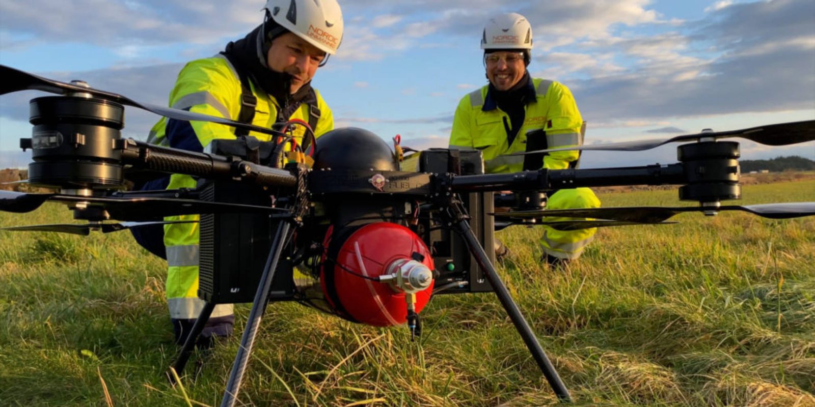 Nordic Unmanned flight hydrogen drone