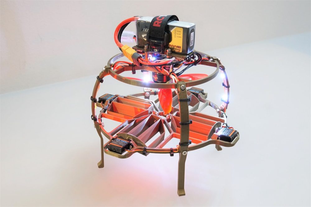 One propeller drone