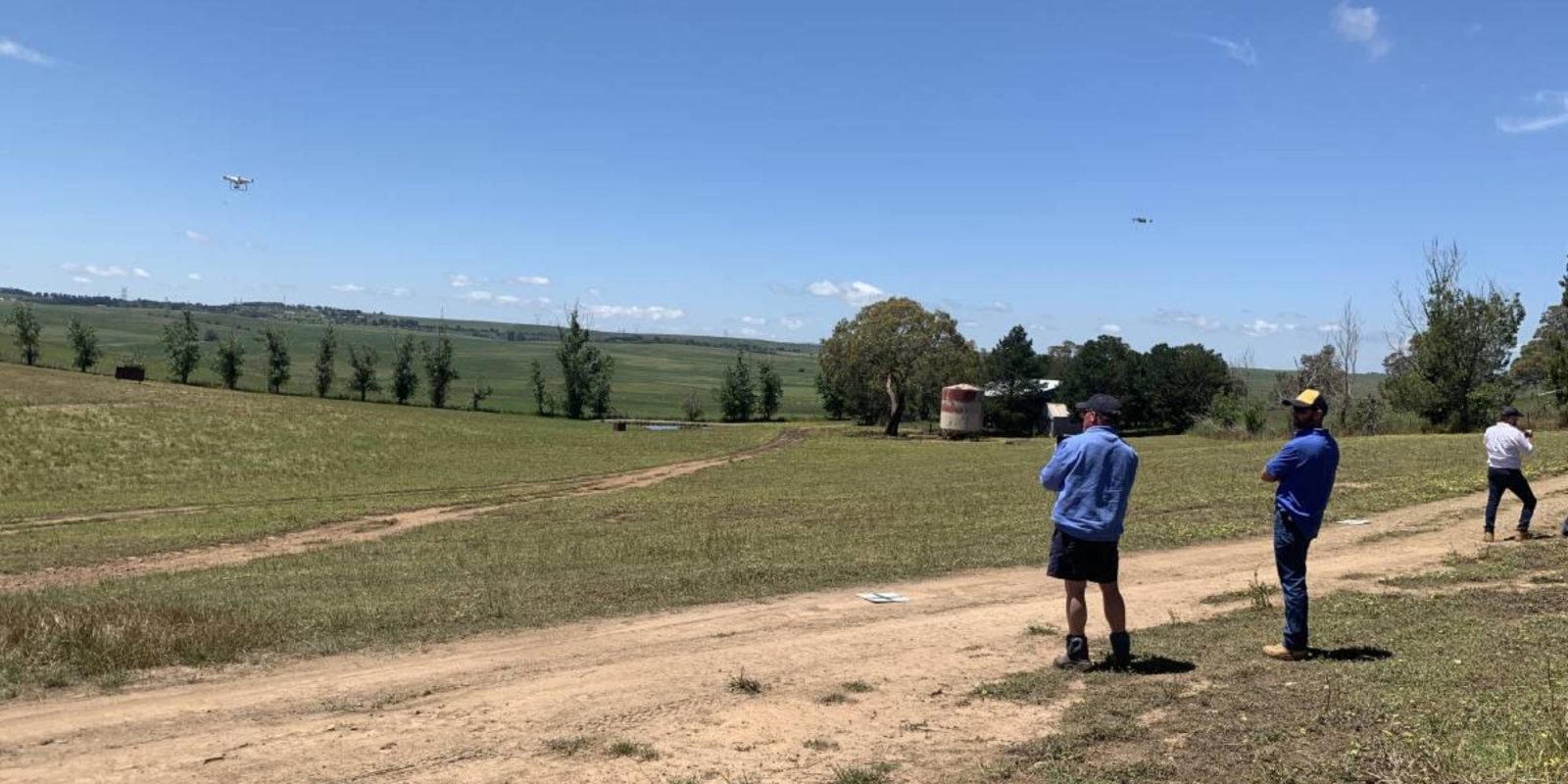 Australian farmers drone training course