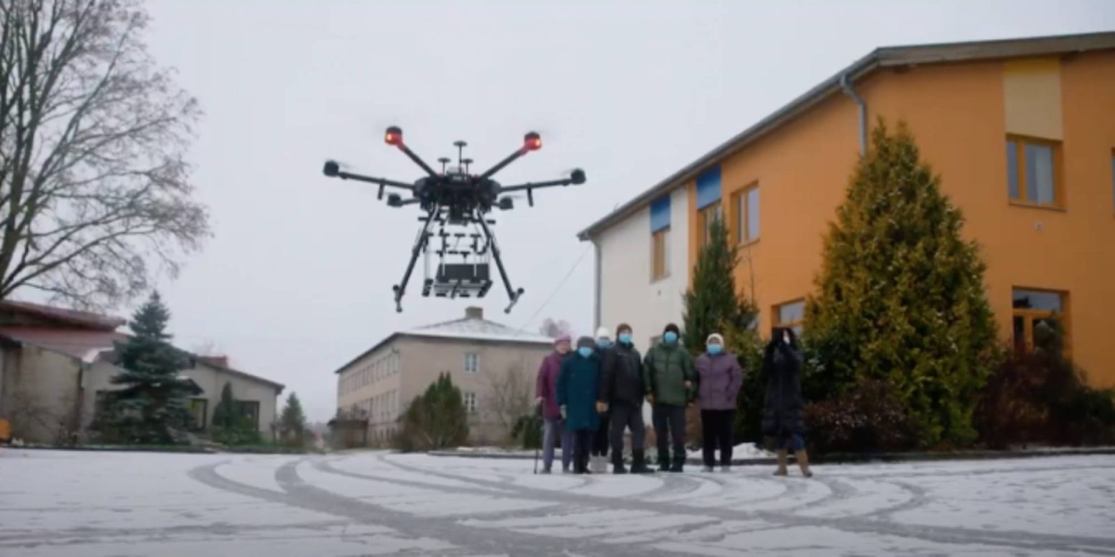 Drone deliveries take-off in Latvia for the first time