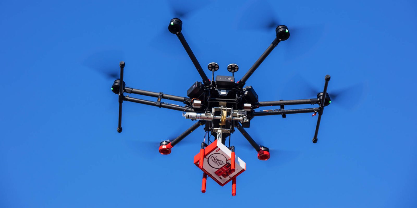 Walmart deliver Coca-Cola drone