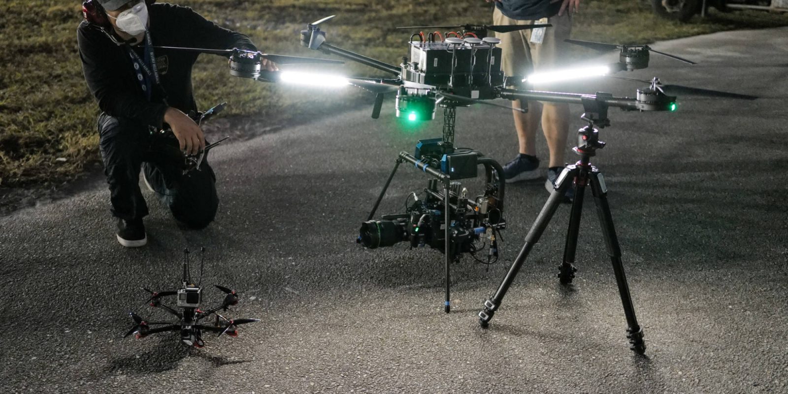 Daytona 500 FPV drones