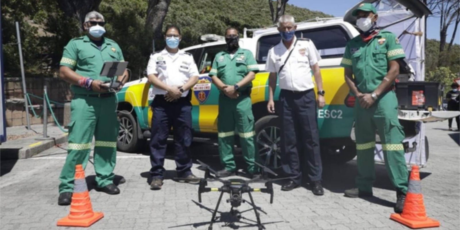Drones save South African patients