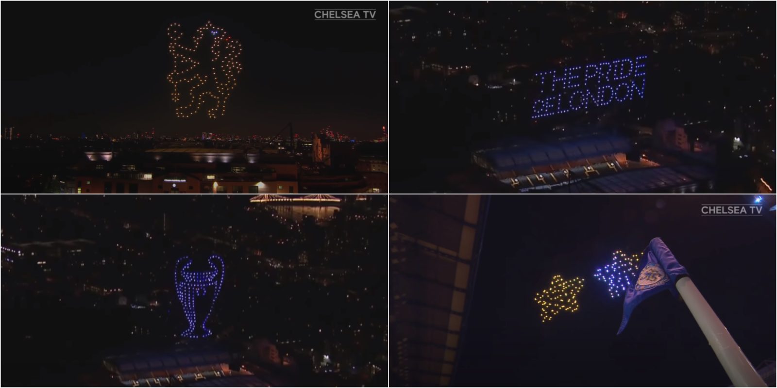 Chelsea drone light show