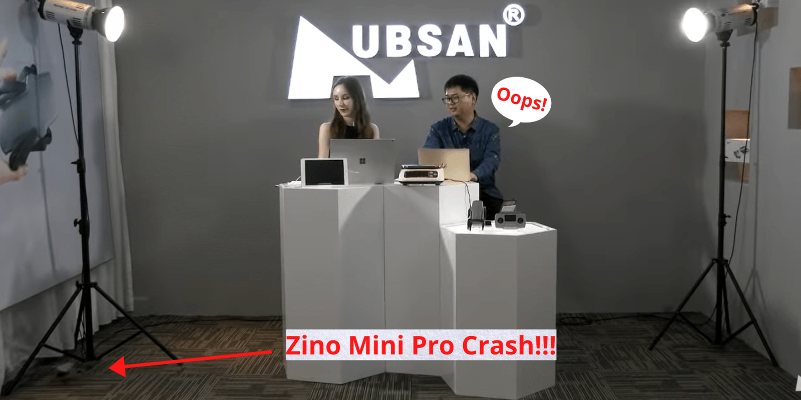 zino mini pro crash