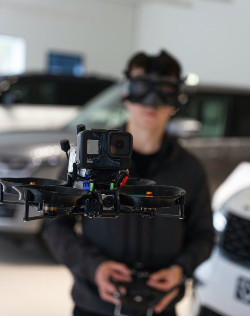 Jaguar Land Rover FPV drone tour