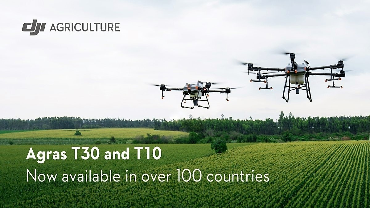 dji agricultural drones