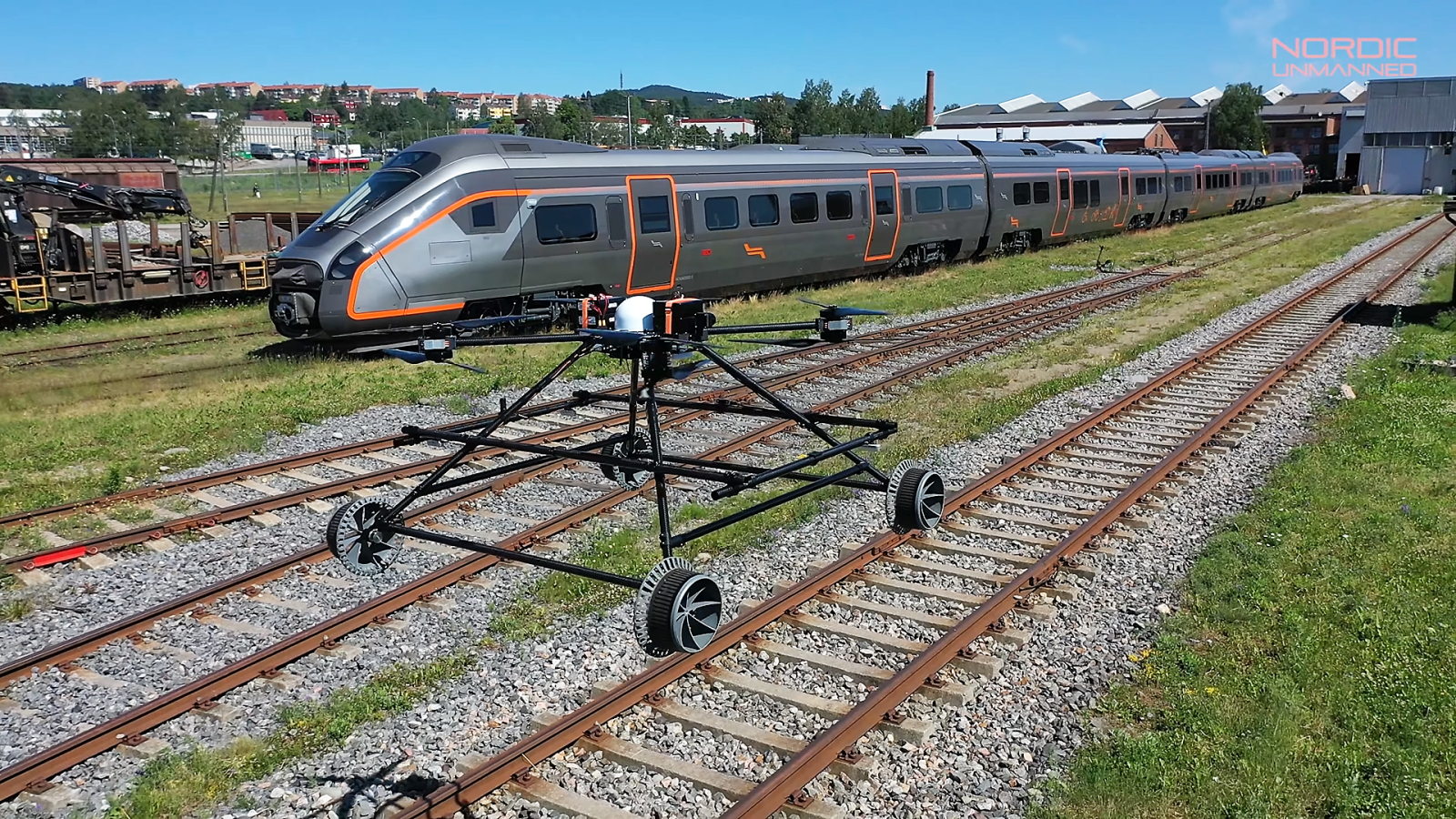 railway drone