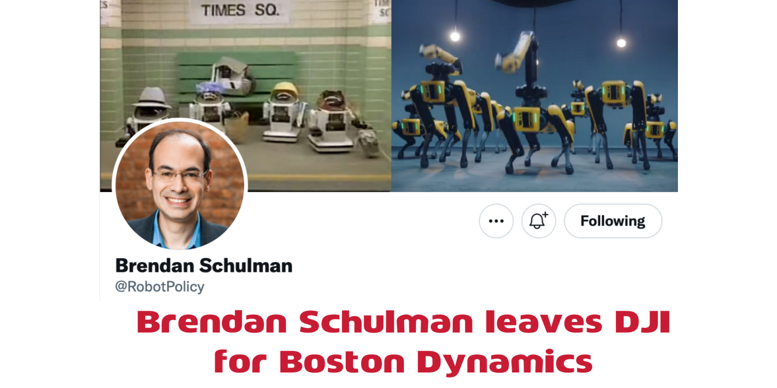 Brendan Schulman leaves DJI