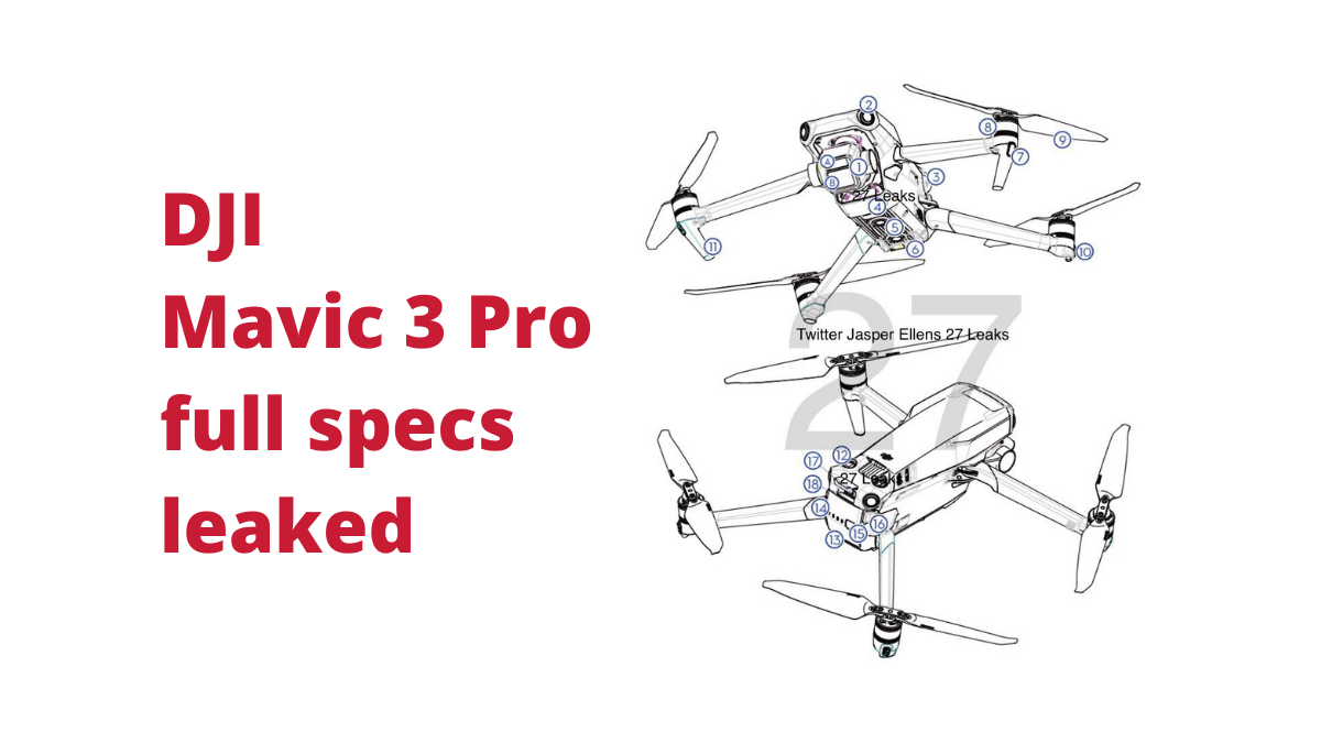 DJI Mavic 3 Pro full specs