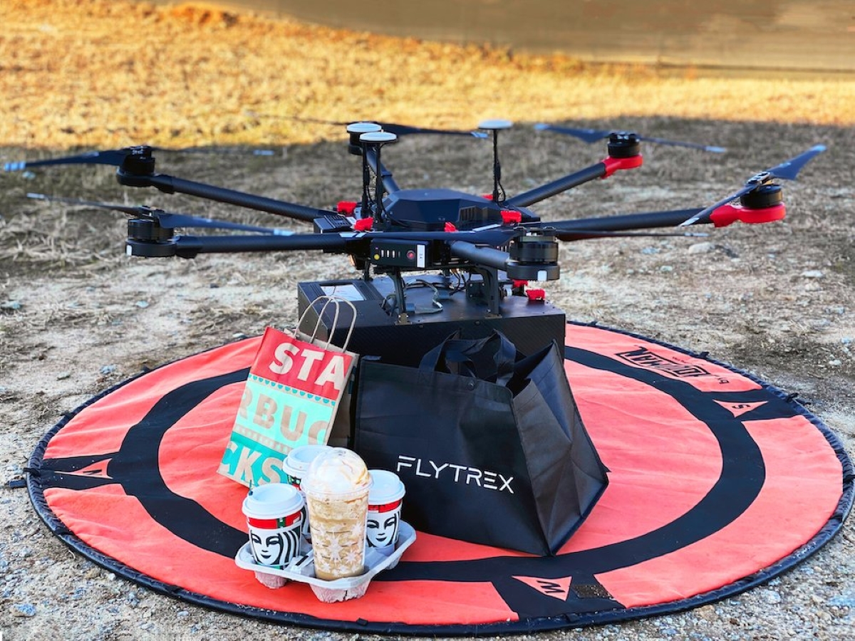 flytrex North Carolina drone delivery
