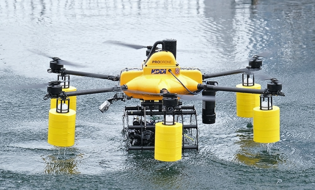 sea air drone underwater