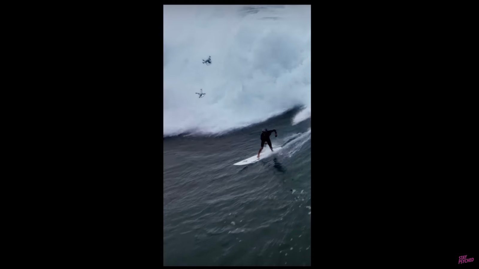 drones surfers video