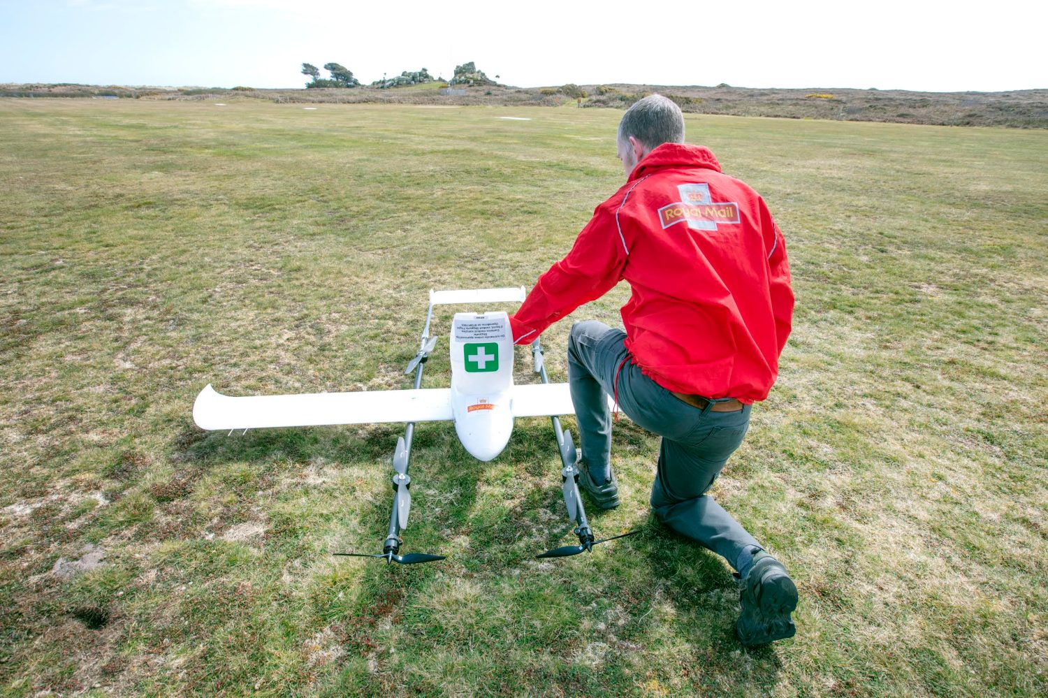 Skyports drone delivery Orkney