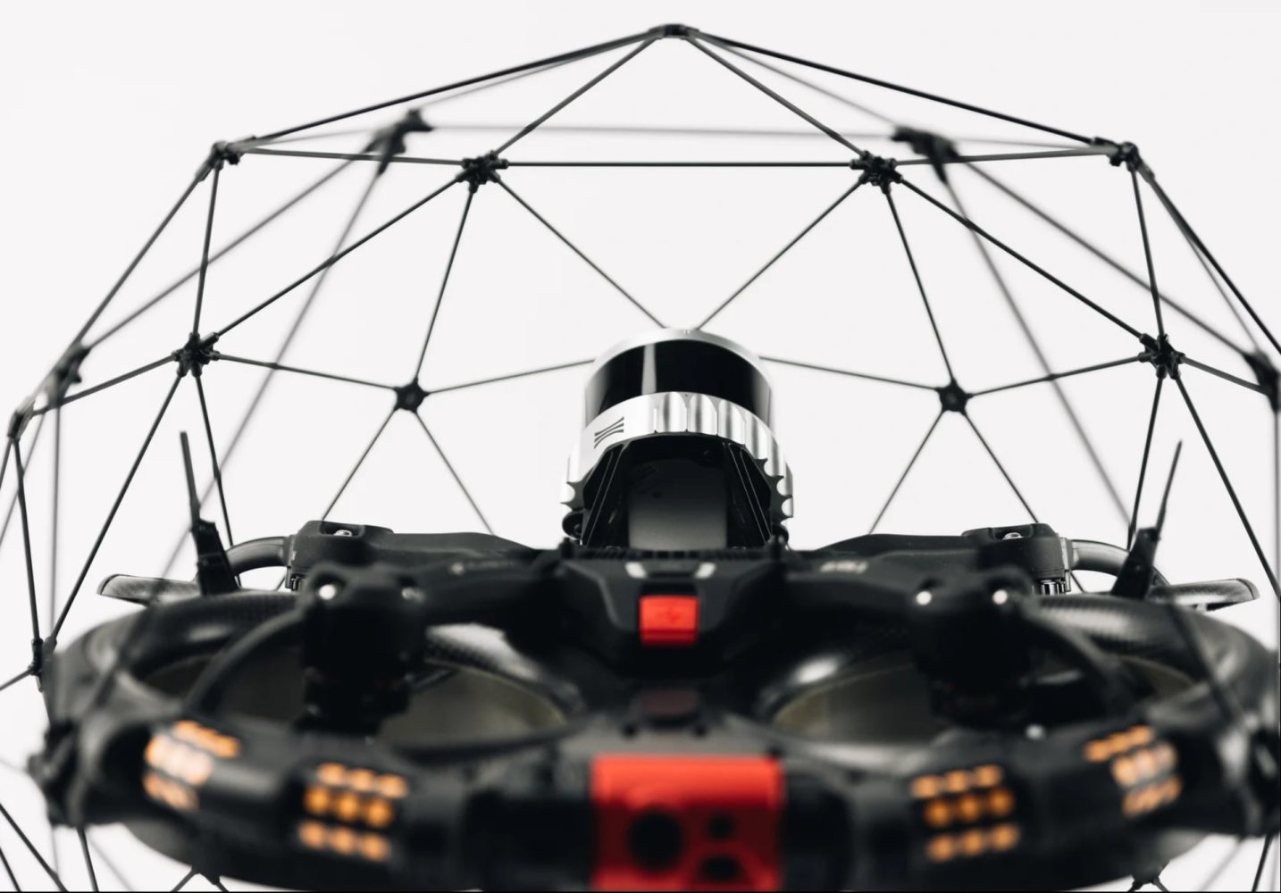 Flyability indoor drone lidar elios 3 payload surveying signal loss
