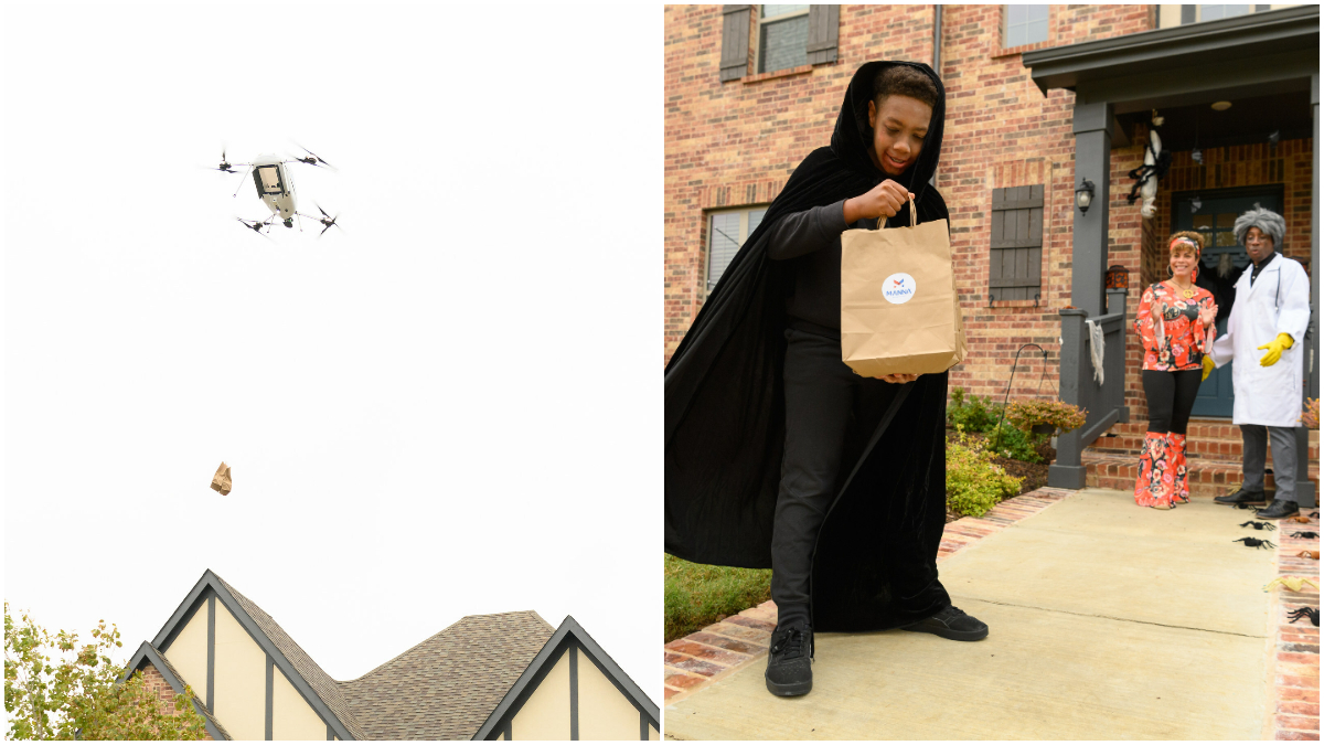 manna drone delivery us texas