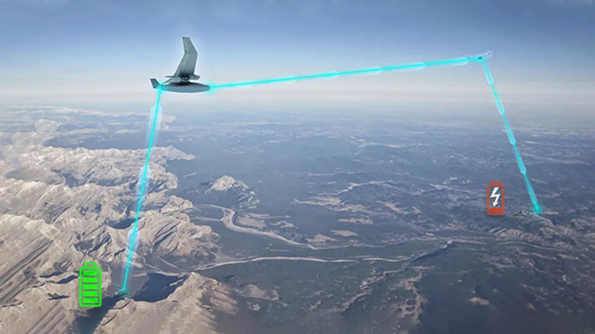 DARPA power drones